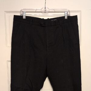 All Saints Men's Charcoal Dress Pants